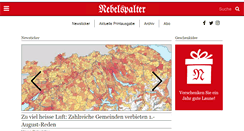 Desktop Screenshot of nebelspalter.ch